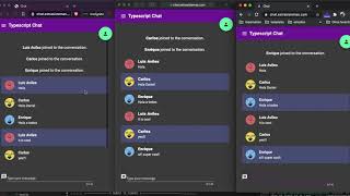 Chat real time NodeJS + TypeScript + Socket Io + Angular