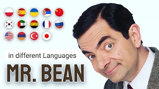 Mr. Bean in different languages meme