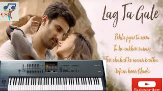 Tere mere pyaar nu nazar na lage (lag ja gale) | keyboard | piano tutorial | Chitransh sharma