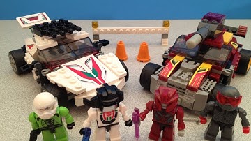 TRANSFORMERS KRE-O STREET SHOWDOWN KNOCKOUT WHEELJACK VIDEO TOY REVIEW