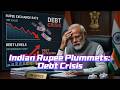 Indian Rupee Plummets: Debt Crisis—Modi's Empire of Lies Is on the Verge of Collapse!