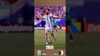 Messi HAT-TRICK vs Algeria 🔥 Every Goal & Assist (17', 60', 76')#shorts #messi #football #worldcup
