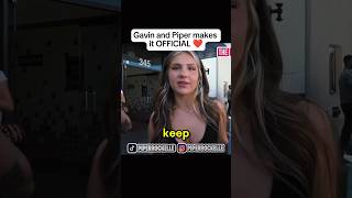 Piper and GAVIN finally makes it OFFICIAL🥀 #piperrockelle #viralvideo #trending #gavinmagnus #date