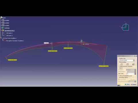 Catia V5 | Catia V6: Continuity and Control Points