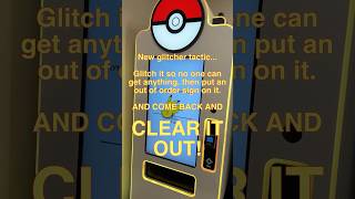 BEWARE NEW GLITCHER HACK #pokemon #pokemonvendingmachine #pokemoncards