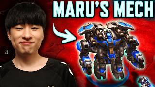 Maru's New EIGHT(8) FACTORY Mech Terran! StarCraft 2