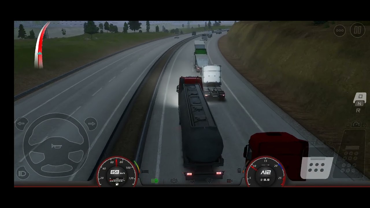 Petrol Tanker On The Way to Delivery Area | Fuel Transport Mission 🚛⛽