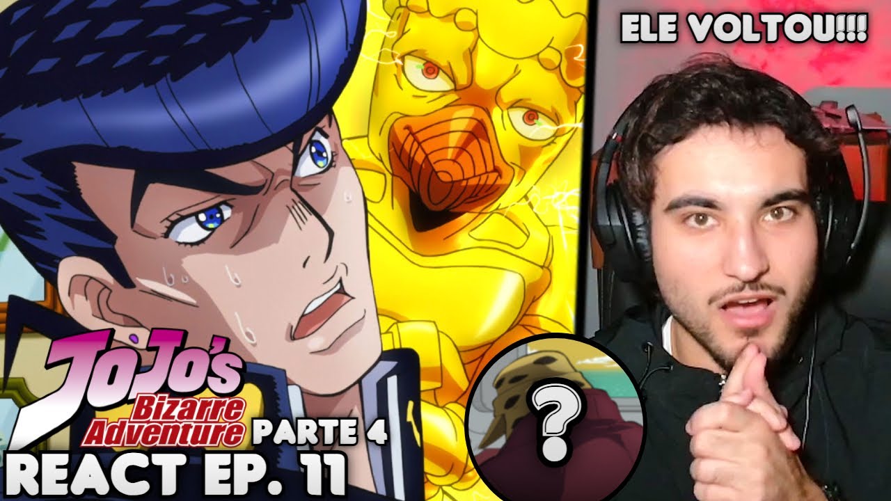 JOSUKE VS RED HOT CHILI PEPPER! React JoJo's Bizarre Adventure Parte 4 ...