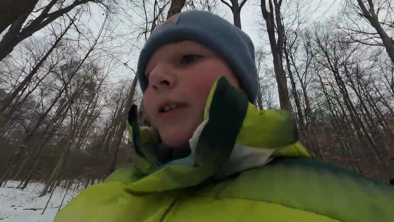 West Virginia Outdoor Winter Adventure (Sledding, Hiking, Fire, Food) !! 