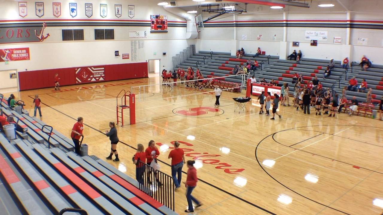 Sutherland Girls Volleyball vs Cozad YouTube