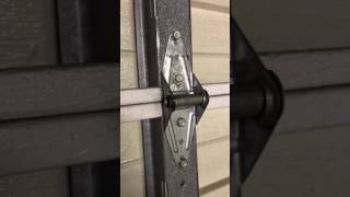 Replacing Garage Door Hinges