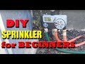 DIY Garden Hose Sprinkler system