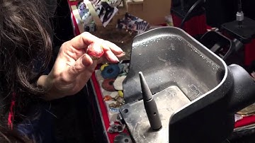 Sanding & Polishing Polymer a Clay Bead on the Jooltool