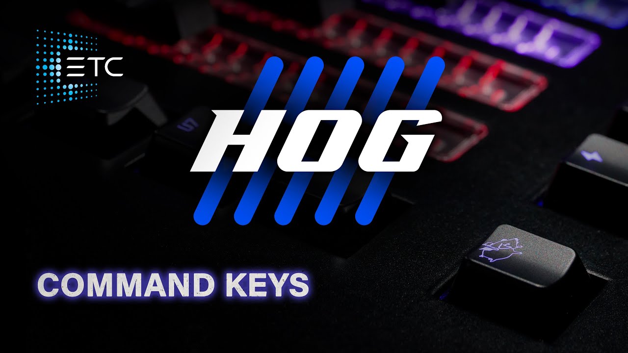 Modhog Keycode Command Key Overview for Hog Consoles - YouTube