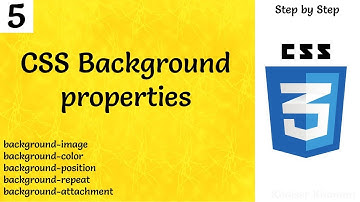 #5..Background properties in CSS || Complete guide on CSS background properties.
