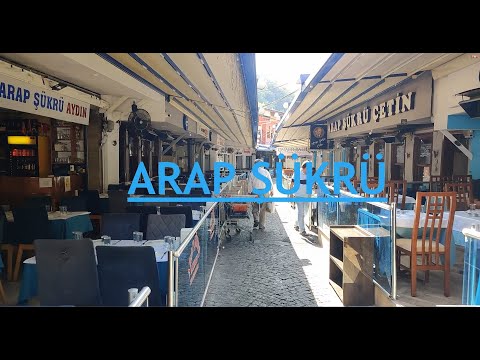 Bursa Osmangazi Sakarya Caddesi Tarihi Arap Şükrü Yürüme Turu