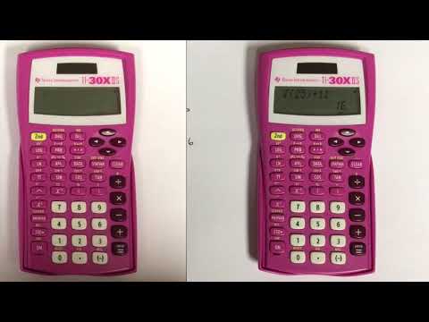 Introduction to the TI-30X IIS Calculator - YouTube