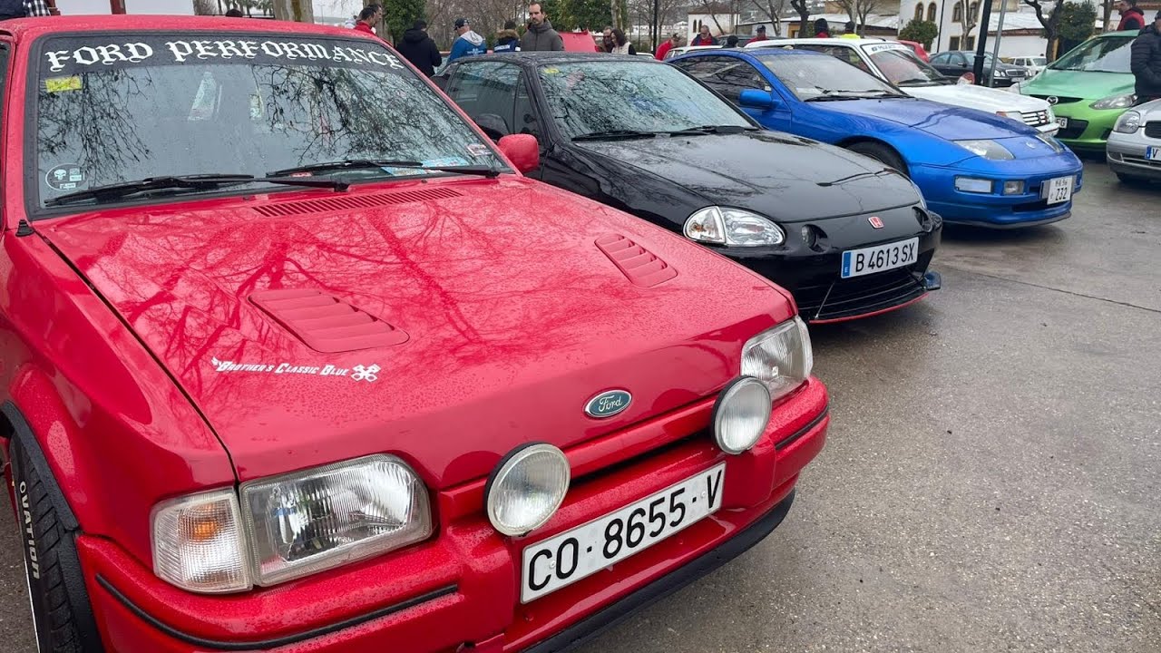 Concentración de coches clásicos ciudad de Lucena 2026
