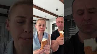 Пробуем НОВИНКУ! Мороженое со вкусом драника🫣#мороженое #мамаготовит