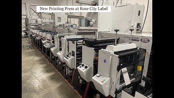RCL New High Speed Flexo Press