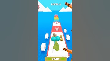 Fart Runner  - Gameplay Walkthrough  (Android,iOS)  #shorts 2 - T gamer
