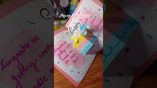 DIY Pop-Up Birthday Card 🎂✨ #shorts #popupcard #birthdaycard #handmade
