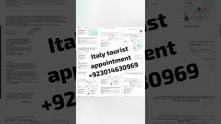 Italy tourist appointment l Italy appointment l Italy visa l Italy jobs l Italy work permit l Italy