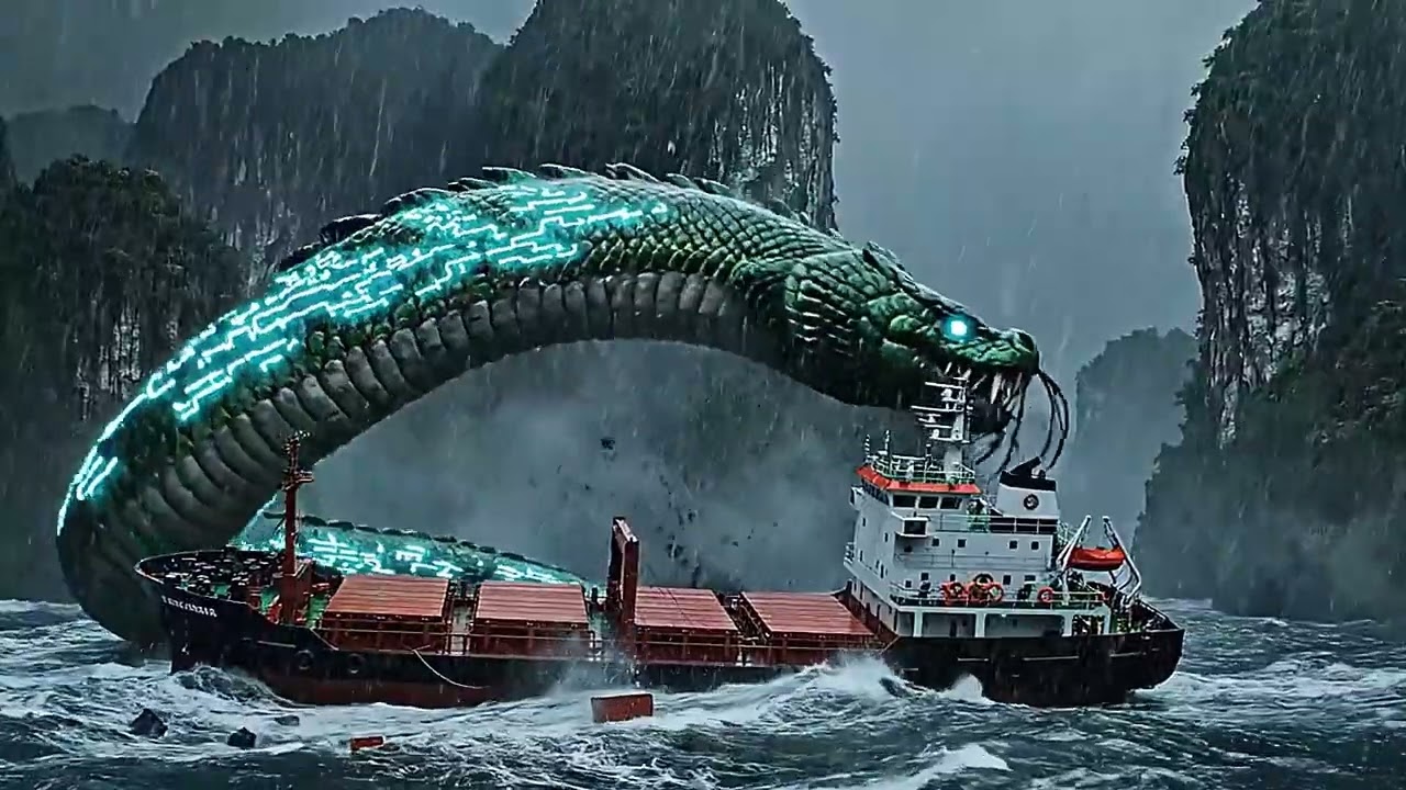 Godzilla & Kong vs Mekong Serpent Titan  Ha Long Bay Battle