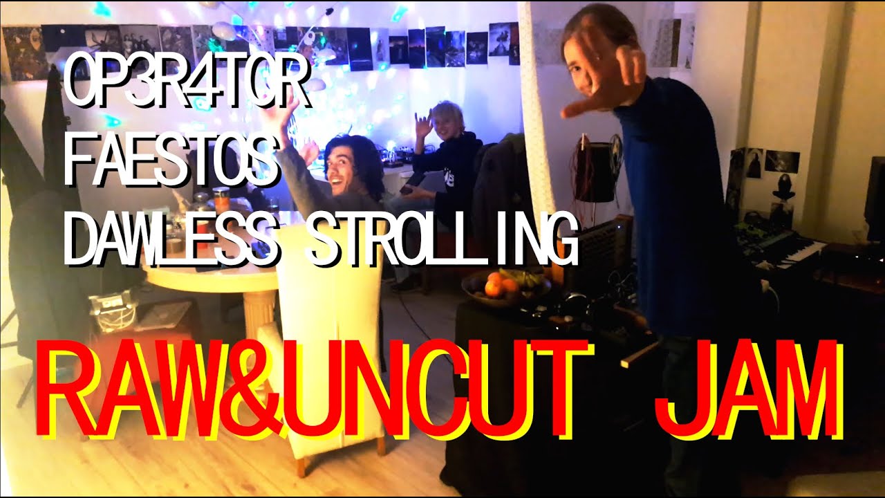 YouTubeでRaW&uNCuT JaM: FAESTOS+0P3R4T0R+D'STROLLING [ TR8S,Volca Beats, Minibrute2S,Moog GM, XR CC Deluxe ]を視聴