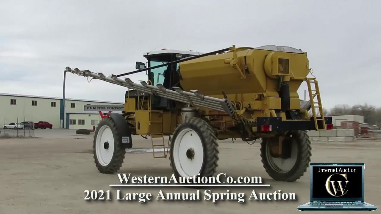635   AG Chem RoGator • 58' Self Propelled Fertilizer Spreader