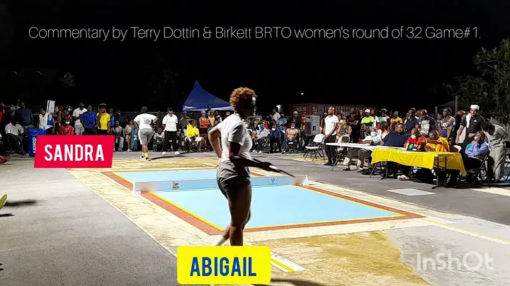 Abigail Haynes  Sandra Bailey Barbados  Tennis Ope...