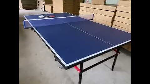 12mm top cheapest foldable moving table tennis table for indoor