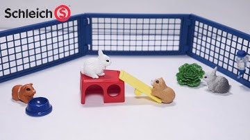 Schleich 42500 Rabbit and Guinea Pig Hutch | Schleich 2020 Unboxing