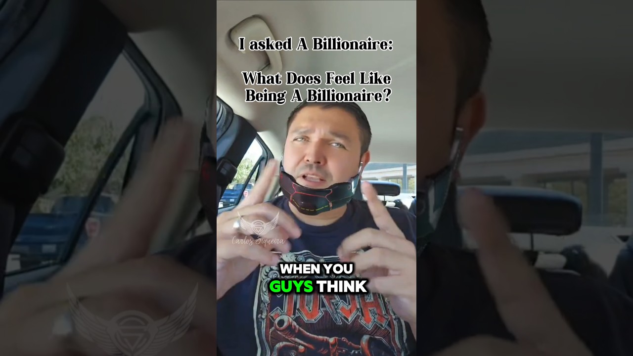 I asked A Billionaire: What Does Feel Like Being A Billionaire? #fyp #foryou #foryoupage