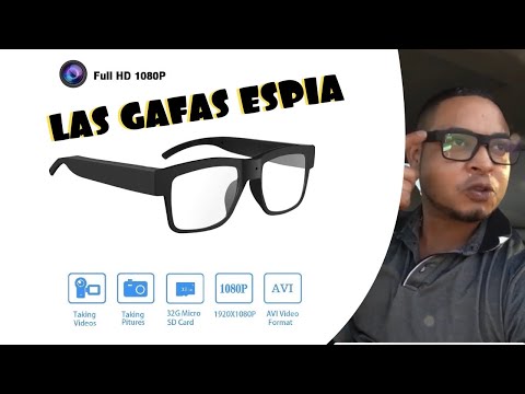 Gafas Espia 1080 30fps, Los Lentes Espia, Valen La pena, Gafas con  Camara