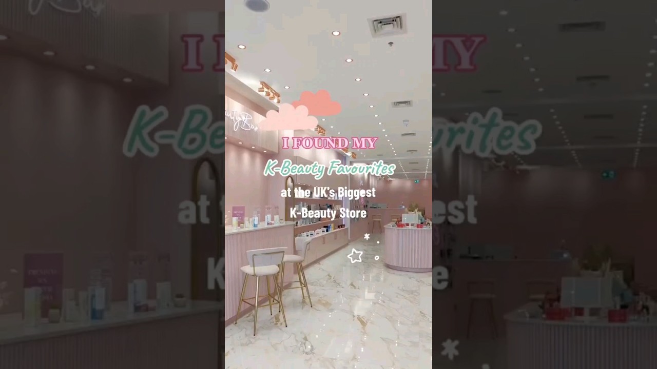 Visiting the UK's Biggest #kbeauty Store 💗 | Glam Touch K-Beauty Shop | The Brunswick Centre