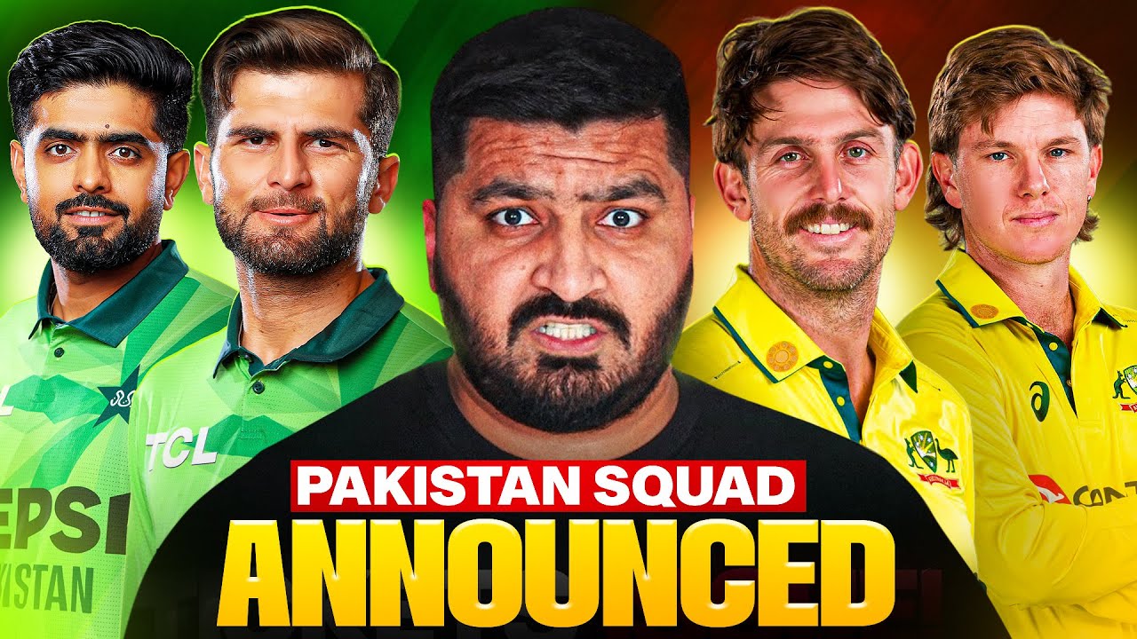Pakistan Squad for Australia ODI Series Announced | Muhammad Rizwan Dropped | Pak vs Aus 2026 |