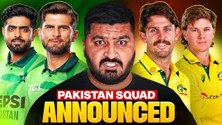 Pakistan Squad for Australia ODI Series Announced | Muhammad Rizwan Dropped | Pak vs Aus 2026 |