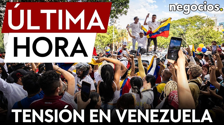 ÚLTIMA HORA | Tensión en las calles de Venezuela: el gobierno y oposición salen a manifestarse