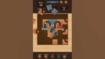 Roll the Ball slide puzzle Moving I Pack Level 20 Solution