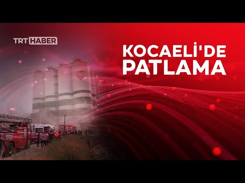 Kocaeli'de TMO silosunda patlama