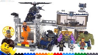 stempel at straffe fætter LEGO Avengers (Endgame) Compound Battle review! 76131 - YouTube