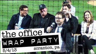 The Office Wrap Party: PNC Field, Scranton (5\/4\/2013) FULL Farewell Celebration in HD (Steve Carell)