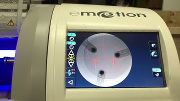 Briot Emotion patternless lens edger demo