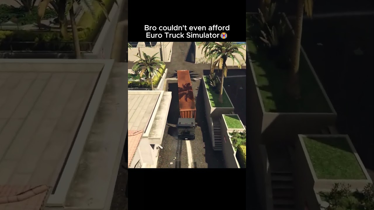 Bro bought GTA 5 just to drive Trucks🤣