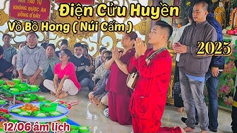 Cuu Huyen-tempel 🙏 Vo Bo Hong (Cam Mountain, An Giang) 12 juni 2025