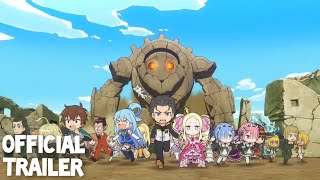 Isekai Quartet Movie : Another World -  Trailer #isekaiquartet #anime #trailers