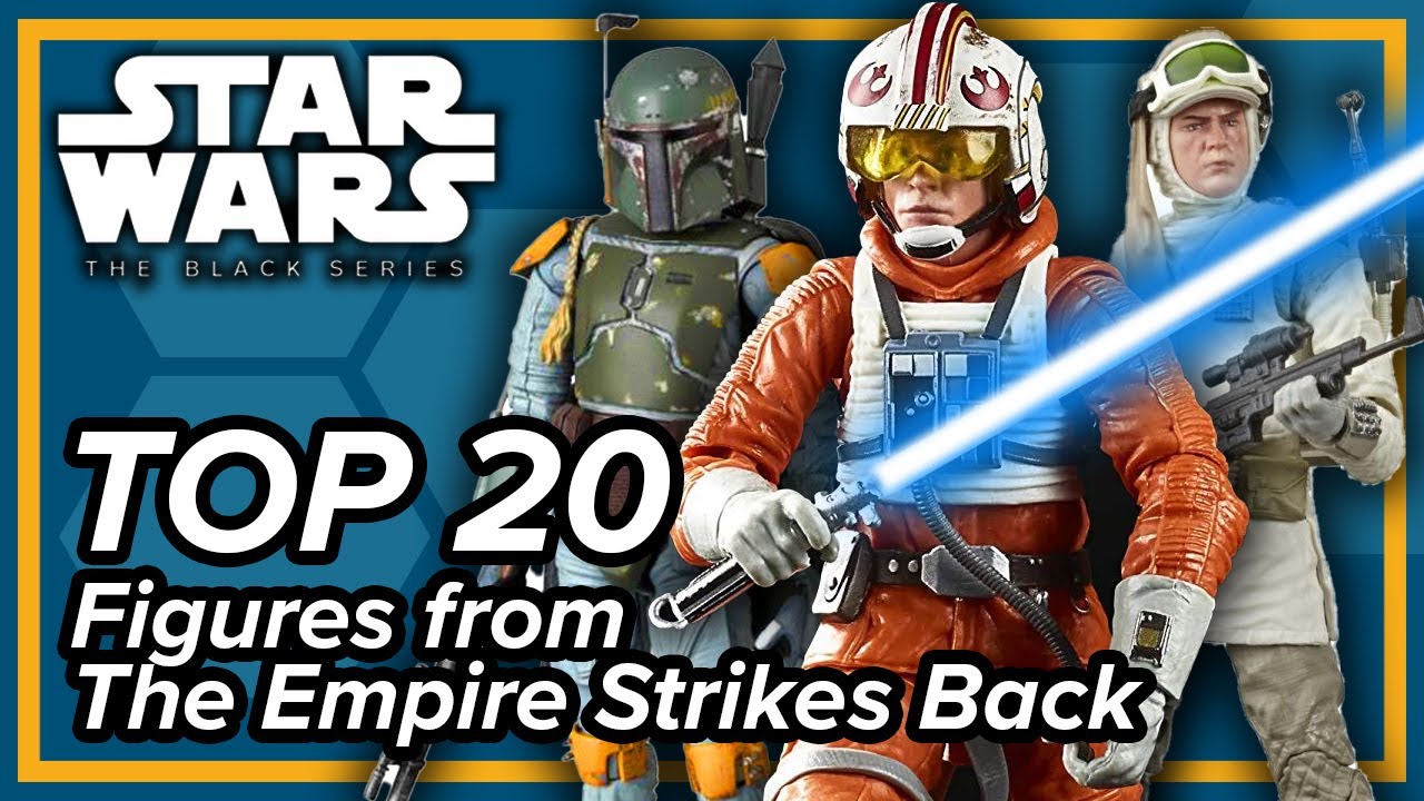 スター・ウォーズ エンパイア・ストライクス・バック フィギュアセット Best Star Wars: The Empire Strikes Back Black Series Figures - YouTube