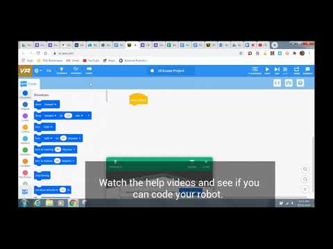 Robotics I   Robotic Vacuum VEXcode VR
