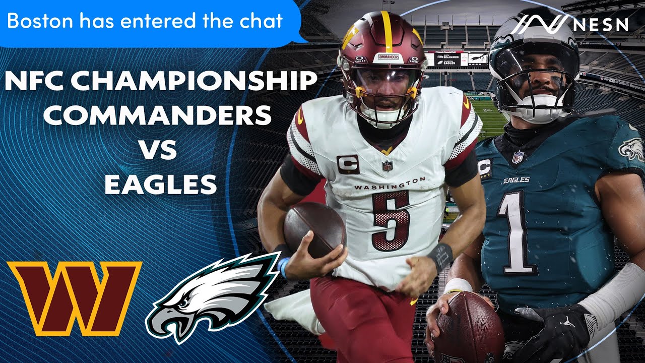 Commanders vs Eagles - NFC Championship - YouTube
